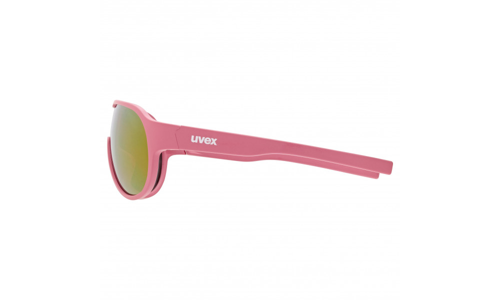 Glasses Uvex Sportstyle 512 pink mat / mirror red - 1