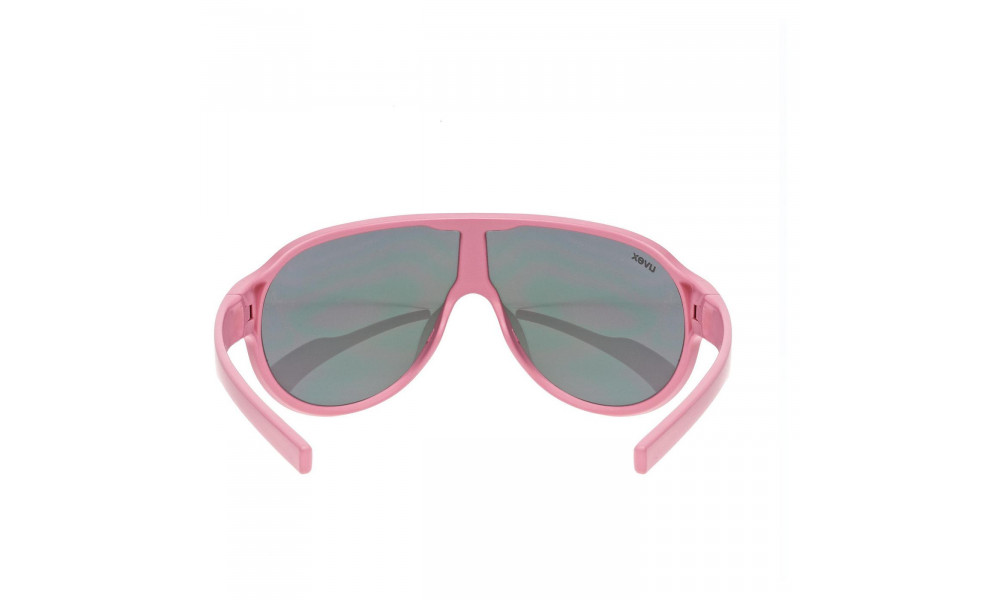 Glasses Uvex Sportstyle 512 pink mat / mirror red - 4