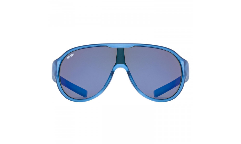 Glasses Uvex Sportstyle 512 blue transparent / mirror blue - 2