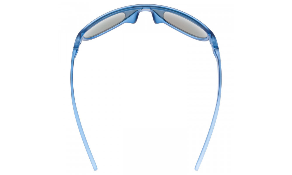 Glasses Uvex Sportstyle 512 blue transparent / mirror blue - 4