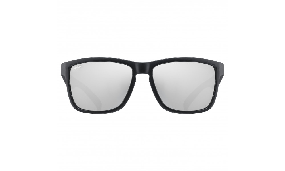 Glasses Uvex lgl 39 black mat / mirror silver - 1