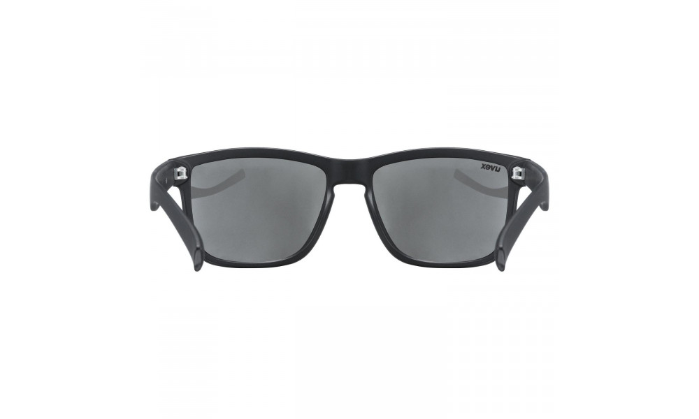 Glasses Uvex lgl 39 black mat / mirror silver - 3