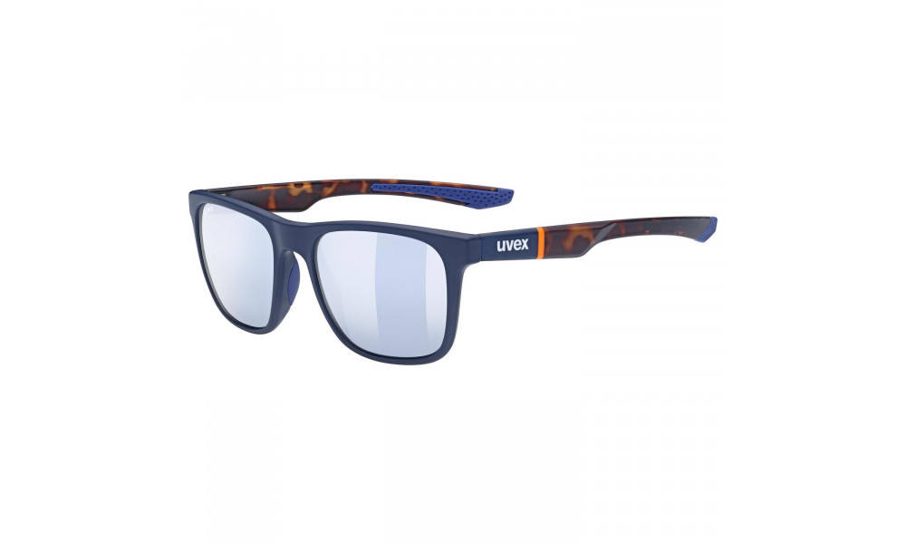 Glasses Uvex lgl 42 blue mat havanna / litemirror silver - 5