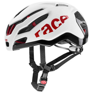 Helmet Uvex Race 9 white-red