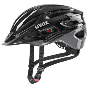 Helmet Uvex True black-grey
