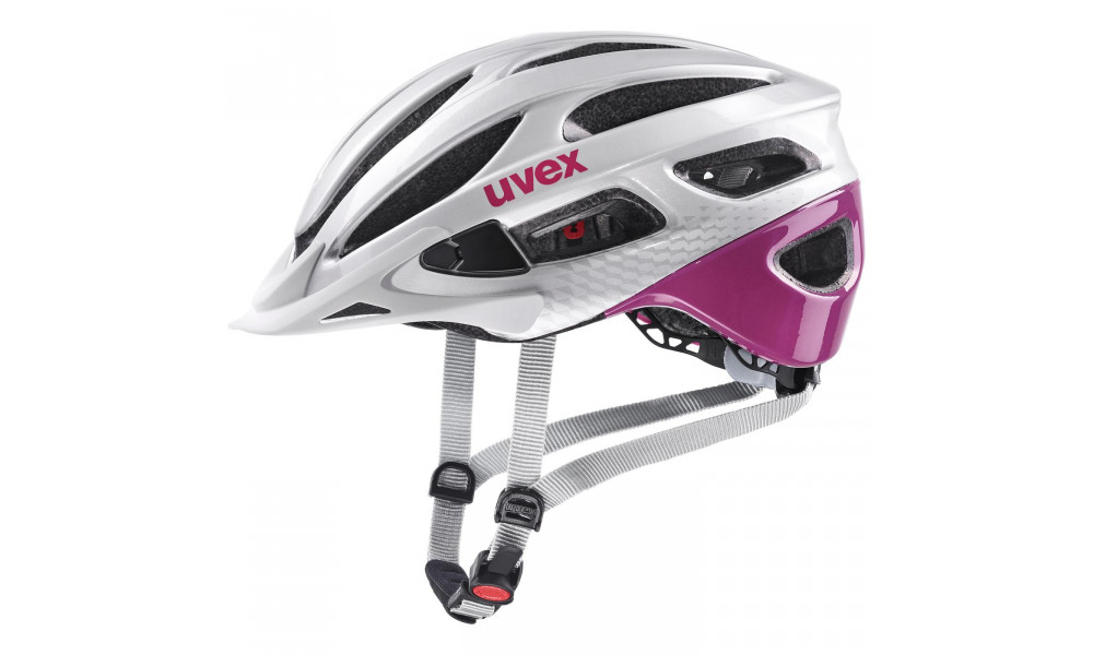 Helmet Uvex True silver-fuchsia - 5