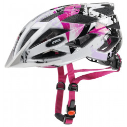 Helmet Uvex Air wing white-pink