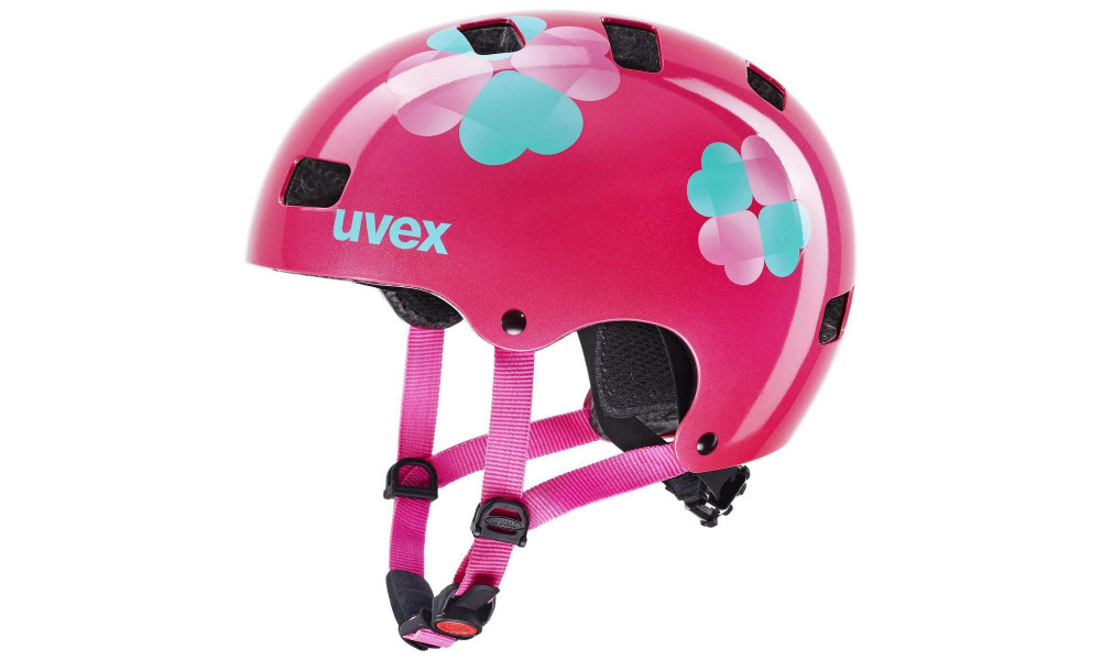 Шлем Uvex Kid 3 pink flower - 5