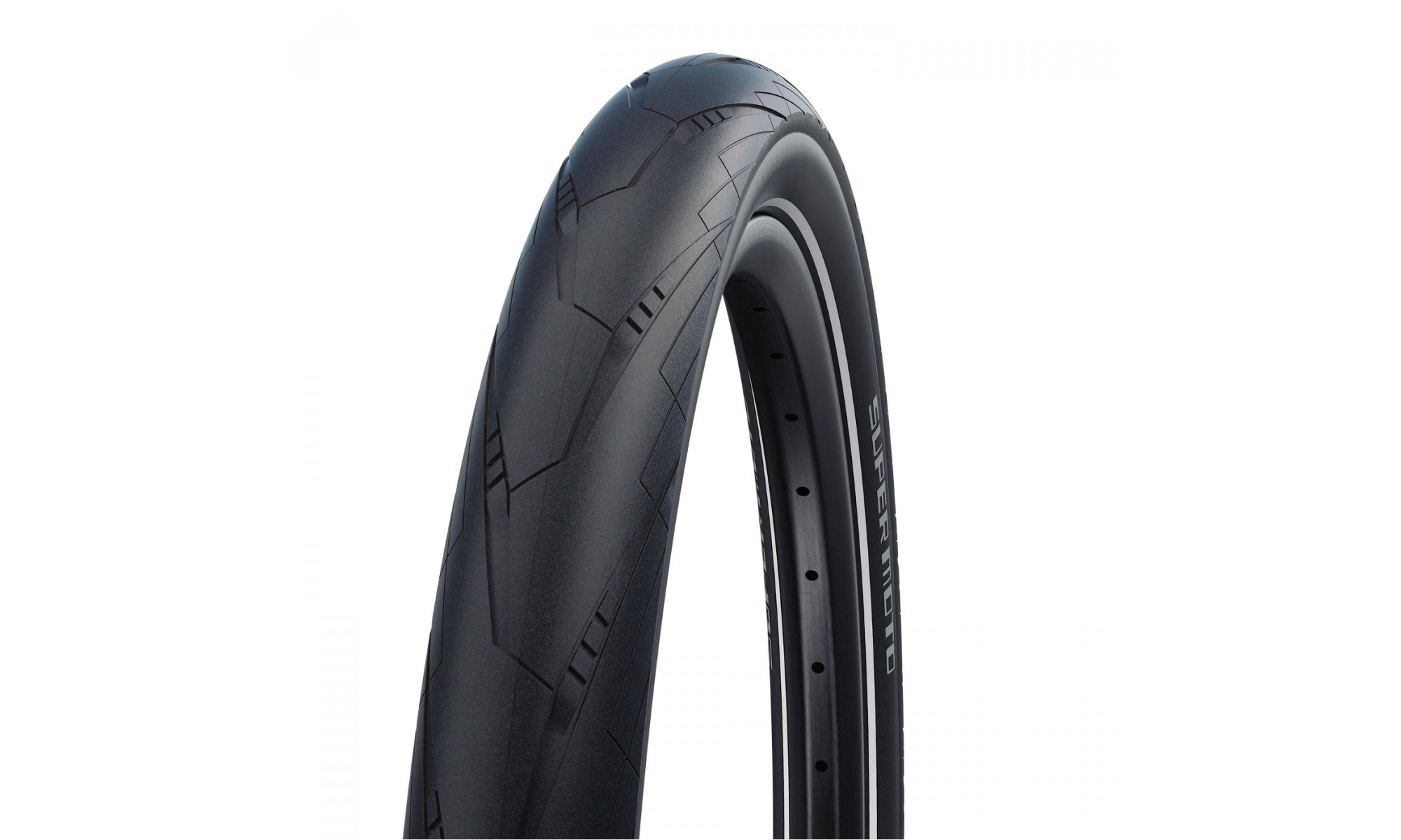 Tire 29" Schwalbe Super Moto HS 605, Perf Wired 62-622 / 29x2.40 Addix Reflex - 2