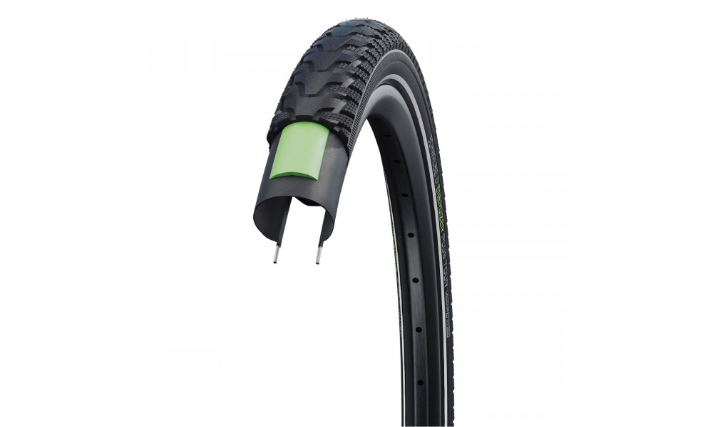 Tire 28" Schwalbe Energizer Plus Tour HS 485, Perf Wired 37-622 / 28x1.40 Addix E Reflex - 2