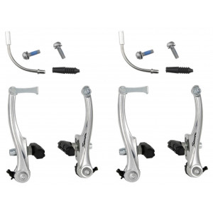 Stabdžių komplektas Saccon Italy FV9651251 V-brake 110mm silver
