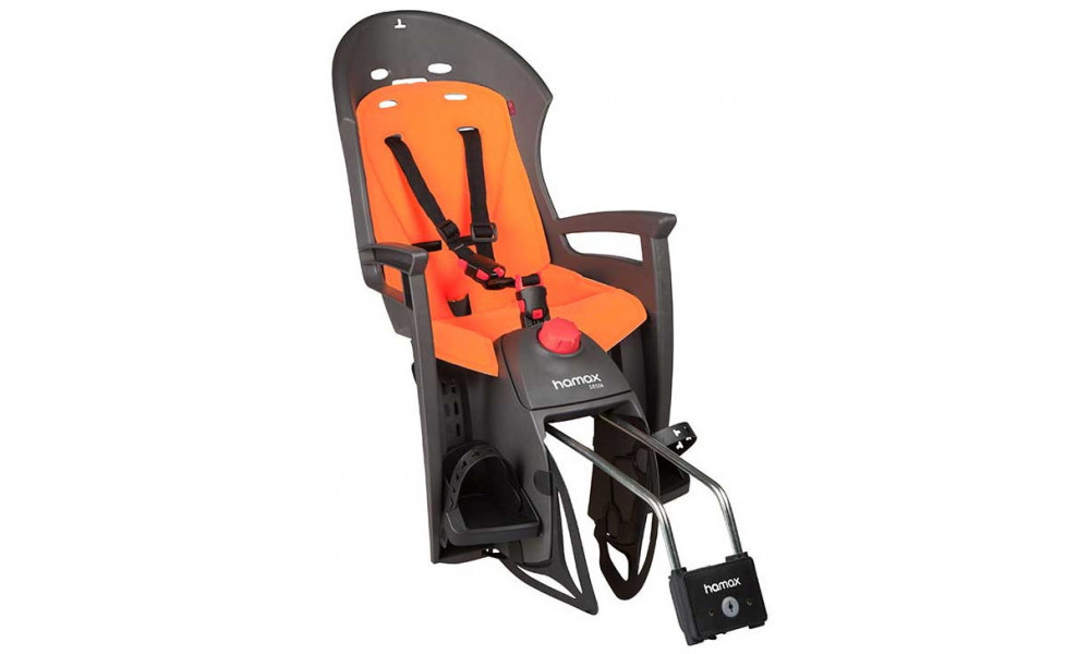 Детское кресло Hamax Siesta frame gray/orange recline 