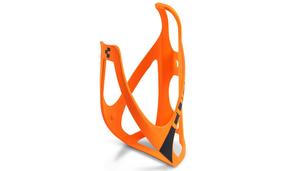 Bottle Cage CUBE HPP matt orange'n'black 