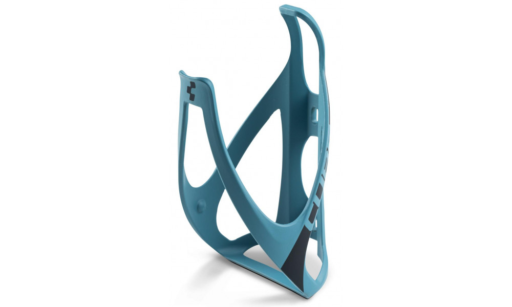 Bottle Cage CUBE HPP matt bluegrey'n'black 
