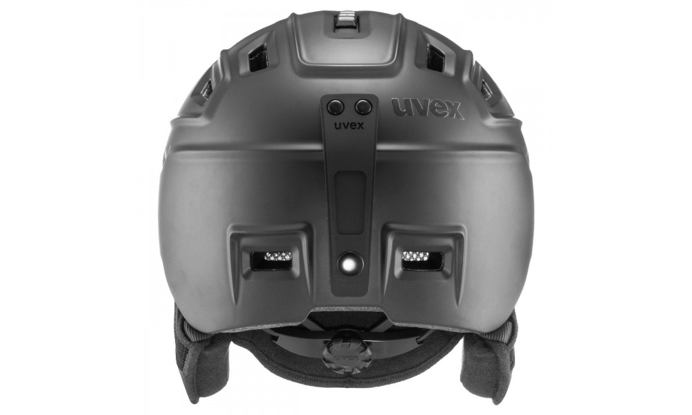 Skiing helmet Uvex fierce black mat - 2