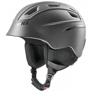Skiing helmet Uvex fierce black mat