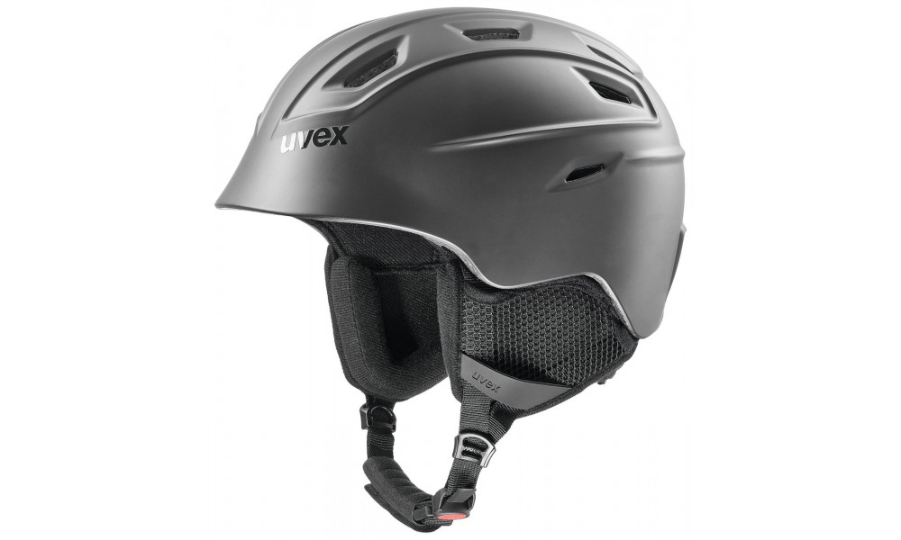 Skiing helmet Uvex fierce black mat - 5