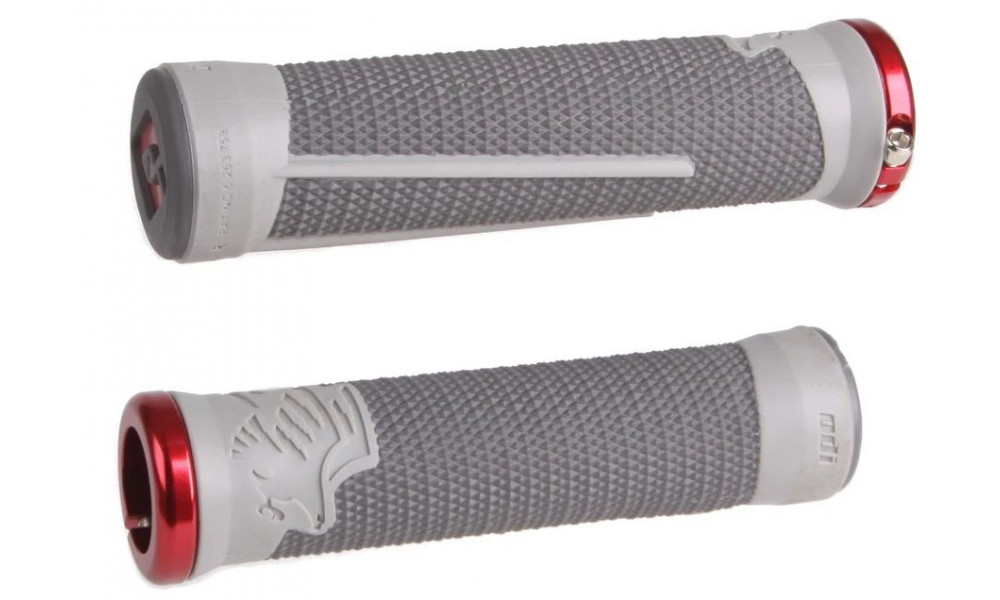 Grips ODI AG-2 Signature V2.1 Lock-On Gray/Graphite 