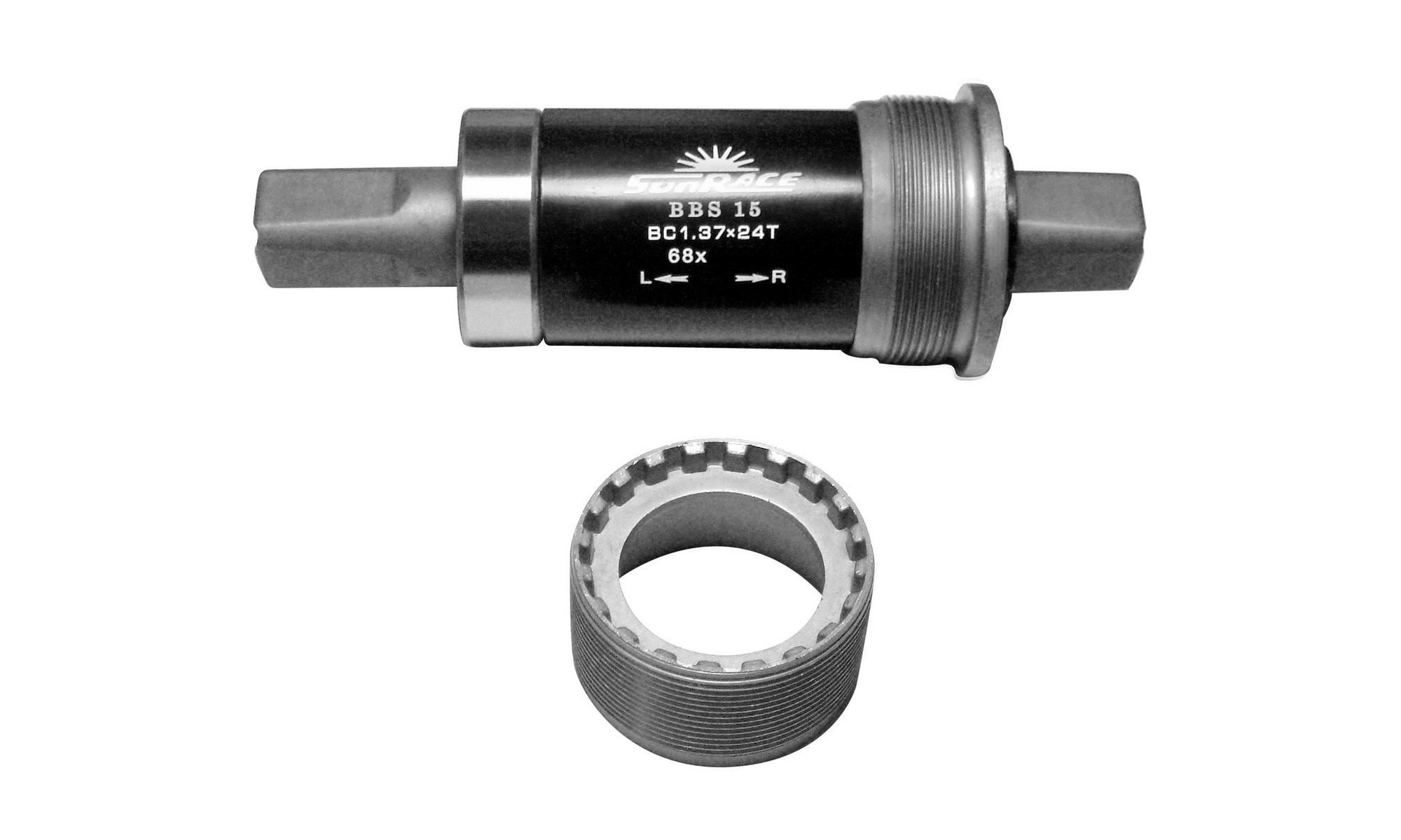 BB-set SunRace BBS15 BSA 68mm steel/steel - 2