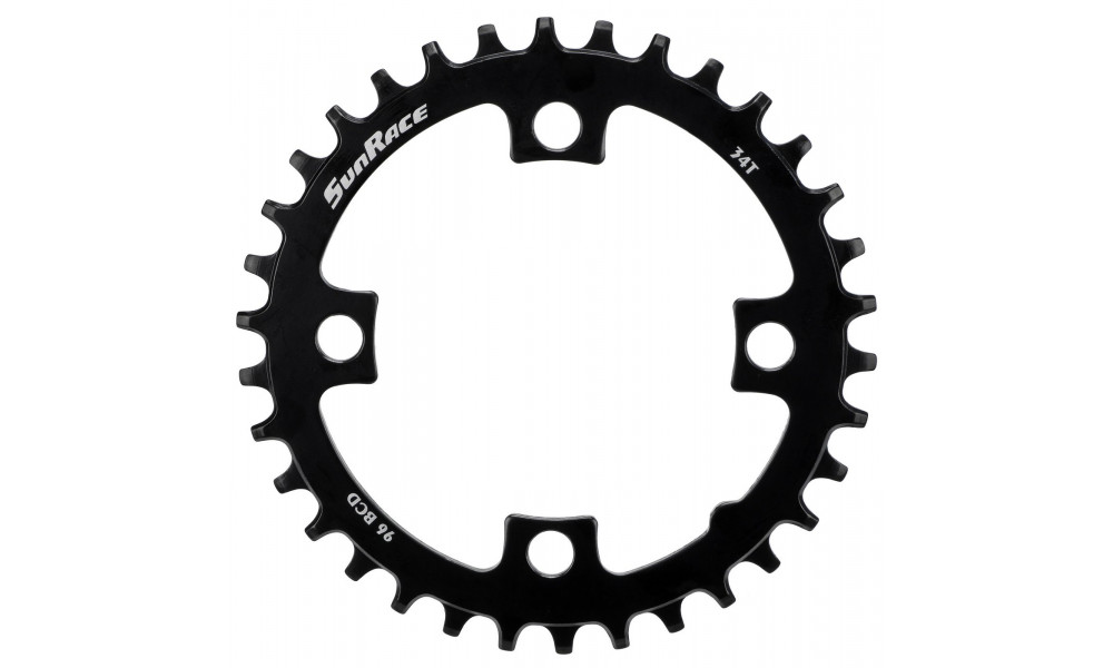 Chainring SunRace CRMS00 Narrow-Wide Steel 96BCD 10/11/12-speed 34T 