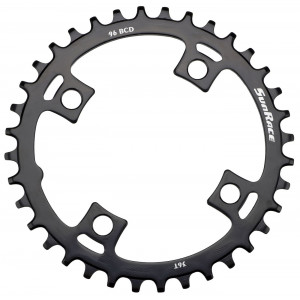Chainring SunRace CRMS00 Narrow-Wide Steel 96BCD 10/11/12-speed 36T