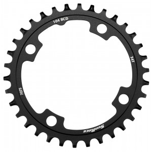 Chainring SunRace CRMX04 Narrow-Wide Alu 104BCD 1x11-speed 34T