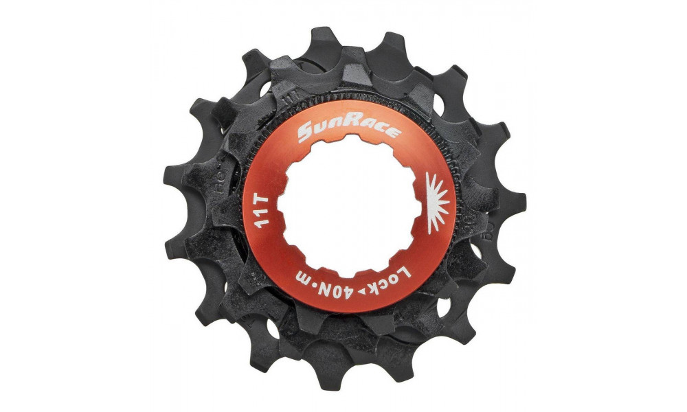 Комплект задних звездочек SunRace SPCS11 11-13-15T 11-speed with lockring black - 1