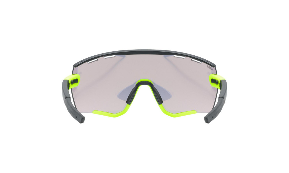 Glasses Uvex Sportstyle 236 Set black lime mat / mirror yellow - 2