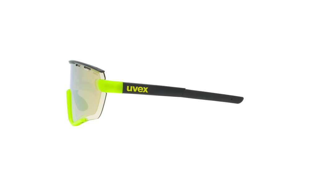 Glasses Uvex Sportstyle 236 Set black lime mat / mirror yellow - 3