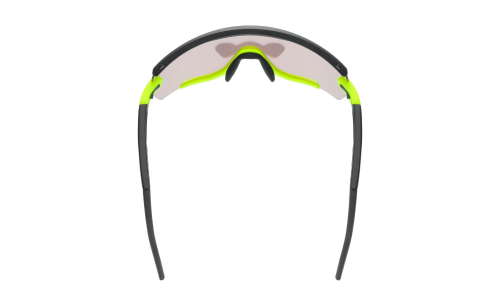 Glasses Uvex Sportstyle 236 Set black lime mat / mirror yellow - 4