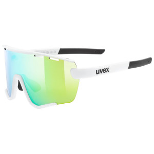Glasses Uvex Sportstyle 236 Set white mat / mirror green