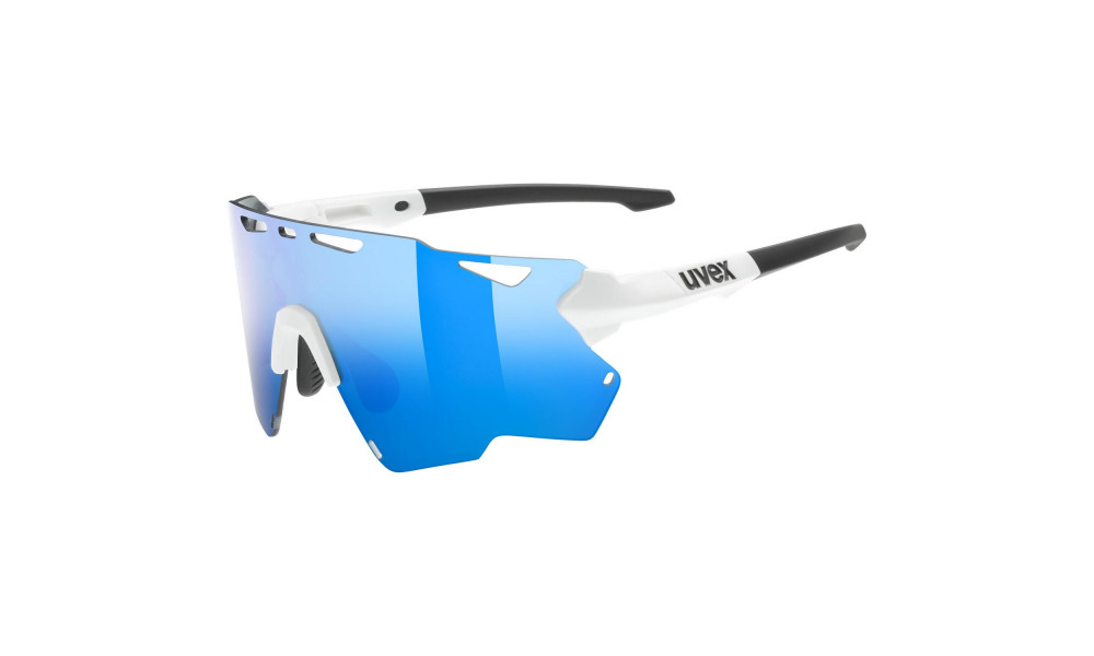 Glasses Uvex Sportstyle 228 Set white mat / mirror blue - 2