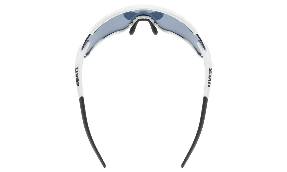 Glasses Uvex Sportstyle 228 Set white mat / mirror blue - 7