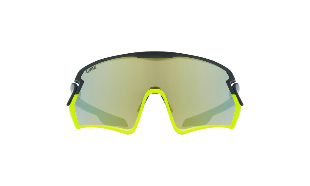 Очки Uvex Sportstyle 231 black-lime mat / mirror yellow - 1