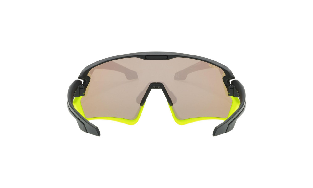 Очки Uvex Sportstyle 231 black-lime mat / mirror yellow - 2