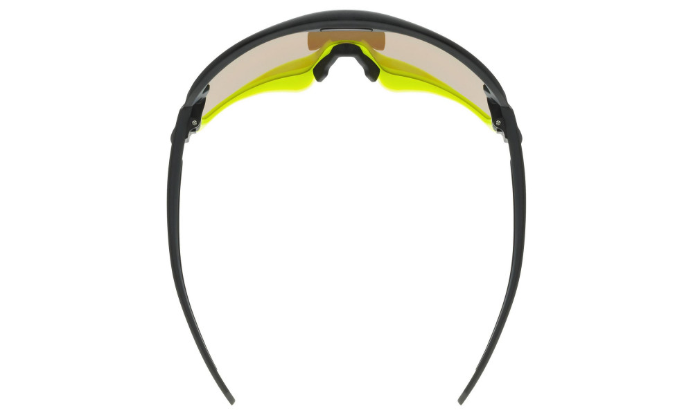 Очки Uvex Sportstyle 231 black-lime mat / mirror yellow - 4