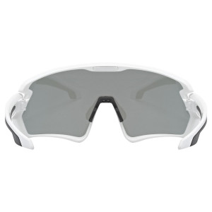 Glasses Uvex Sportstyle 231 white mat / mirror blue