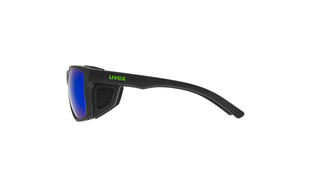 Glasses Uvex Sportstyle 312 CV black mat / mirror green - 4