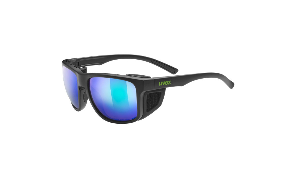 Glasses Uvex Sportstyle 312 CV black mat / mirror green - 6