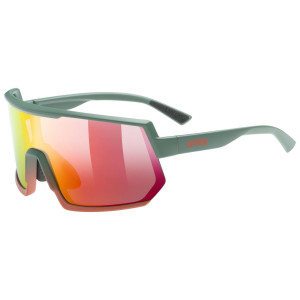 Glasses Uvex Sportstyle 235 moss grapefruit / mirror red