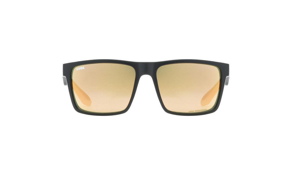 Glasses Uvex lgl 50 CV black mat / mirror champagne - 1