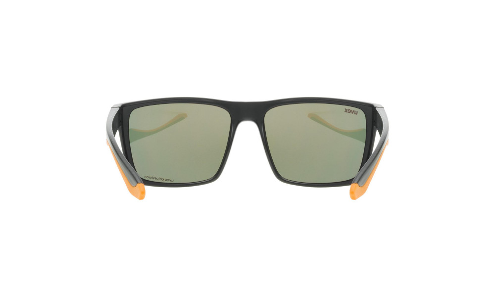 Glasses Uvex lgl 50 CV black mat / mirror champagne - 2