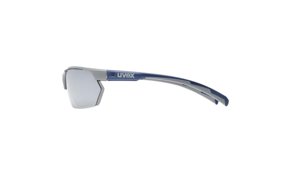 Glasses Uvex Sportstyle 114 rhino-deep space mat / litemirror silver - 3