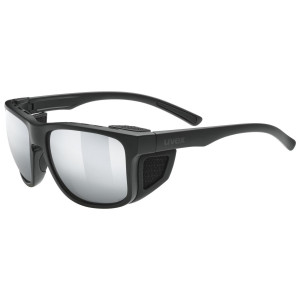 Glasses Uvex Sportstyle 312 black mat / mirror silver