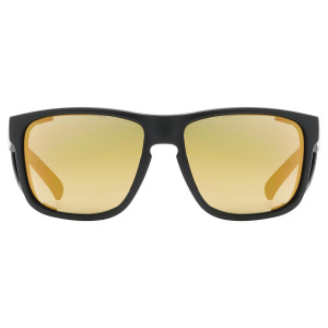 Очки Uvex Sportstyle 312 black mat-gold / mirror gold