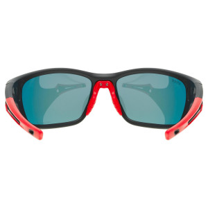 Очки Uvex Sportstyle 232 P black mat red / mirror red