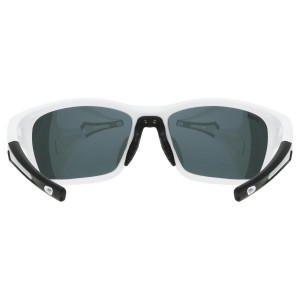 Glasses Uvex Sportstyle 232 P white mat / mirror silver