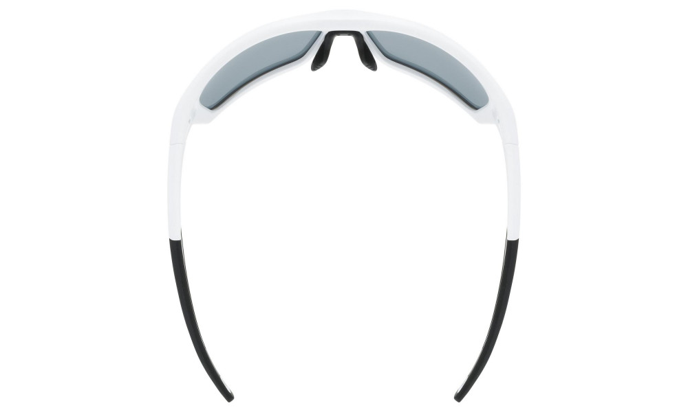 Glasses Uvex Sportstyle 232 P white mat / mirror silver - 4