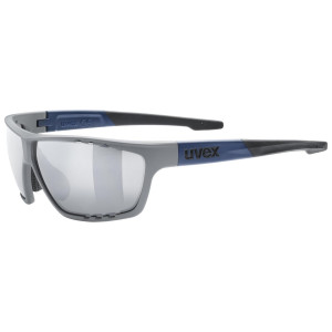 Glasses Uvex Sportstyle 706 rhino-deep space mat / litemirror silver