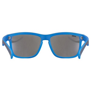 Glasses Uvex lgl 39 grey mat blue / mirror blue